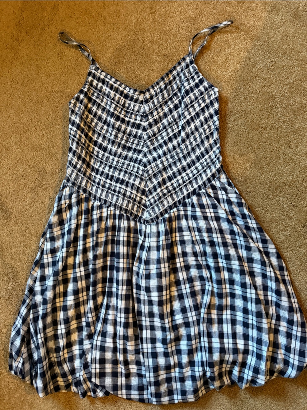 American Eagle smocked minidress